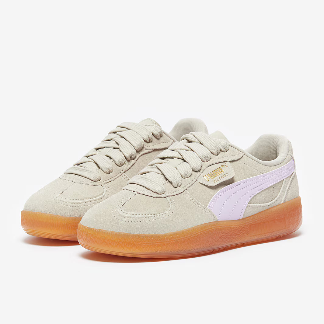 Puma Womens Palermo Mode Xtra Gum-Desert Dust/Lilac Frost