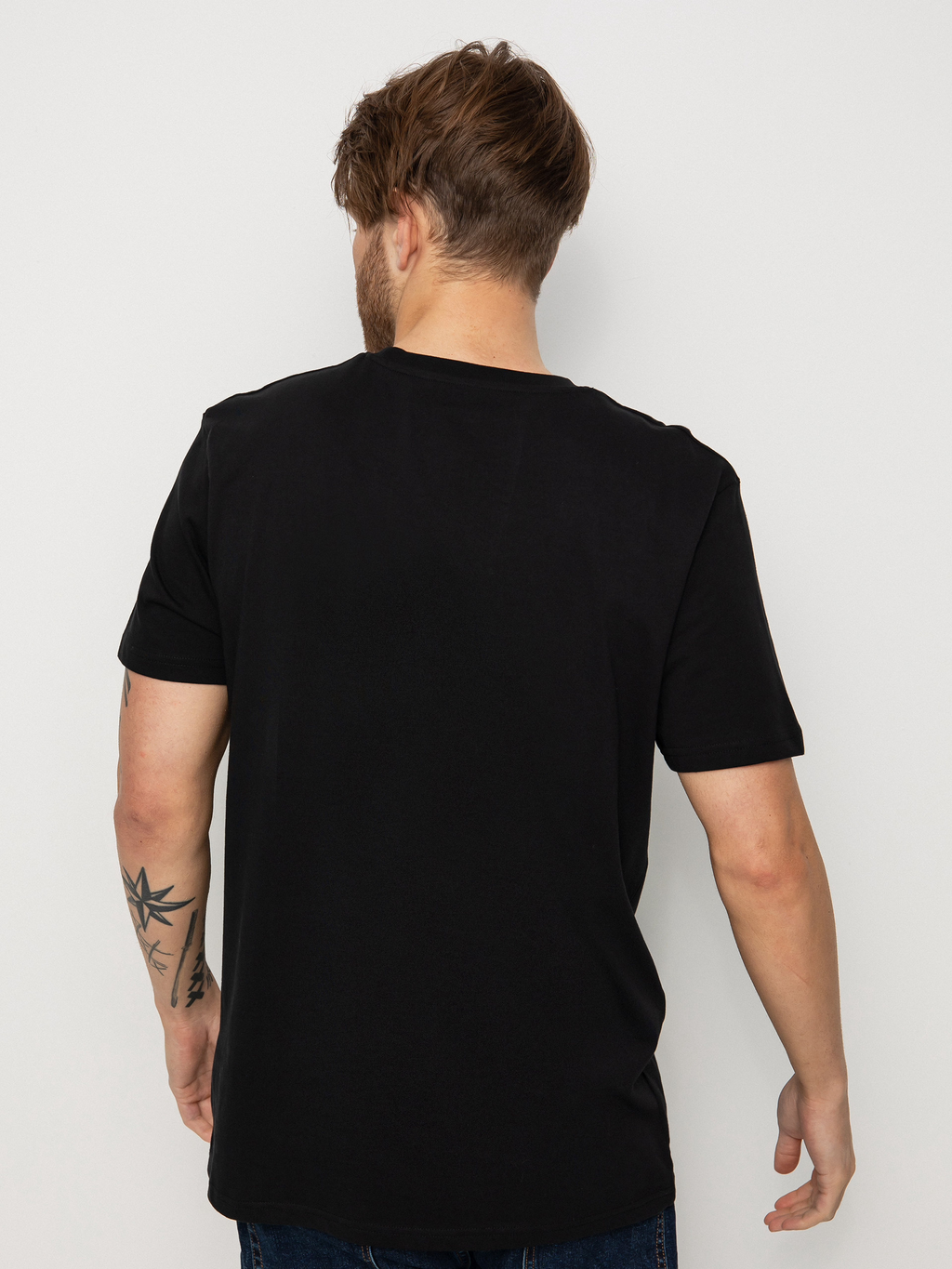 POLO ICON SKULL MANGA CORTA-NEGRO