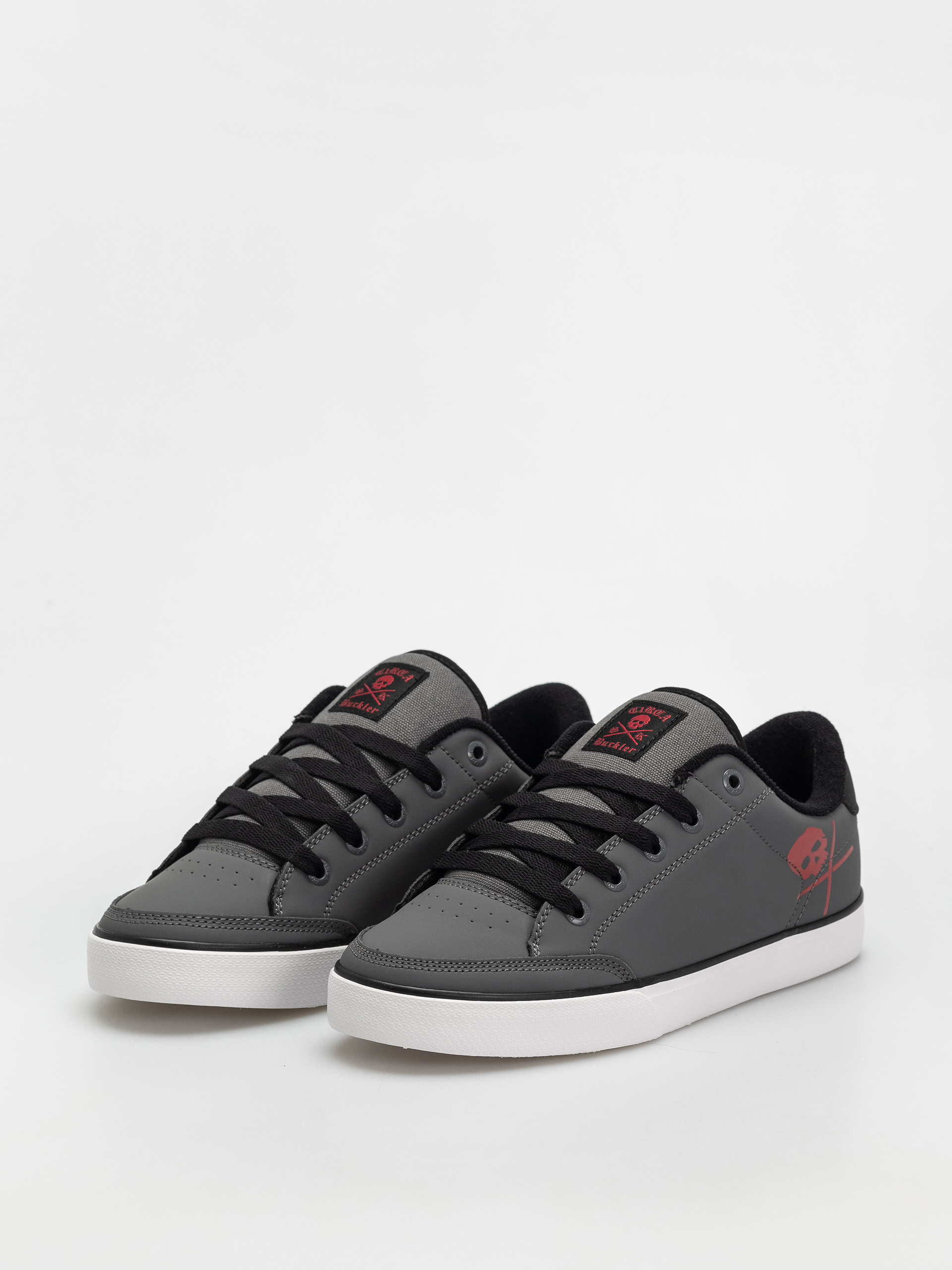 Zapatillas C1rca Buckler SK - grey (asphalt/caviar/red)