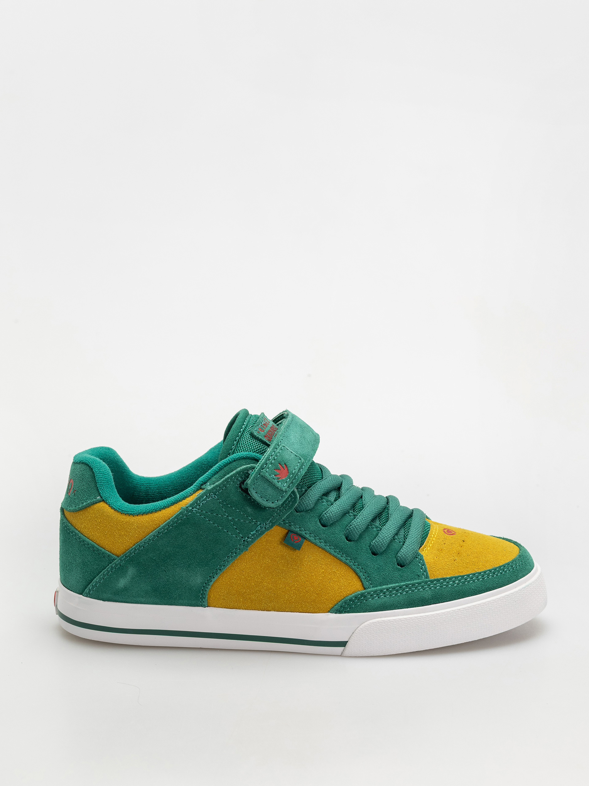 Zapatillas C1RCA 205 Vulc x QQRQ - yellow, green (evergreen/mimosa/lava)