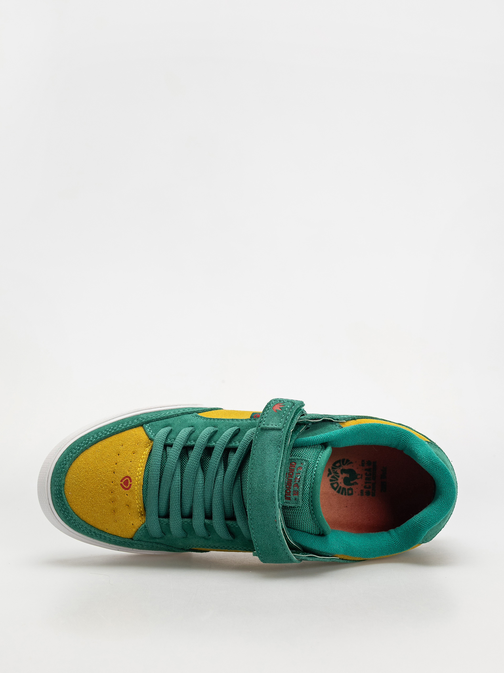 Zapatillas C1RCA 205 Vulc x QQRQ - yellow, green (evergreen/mimosa/lava)