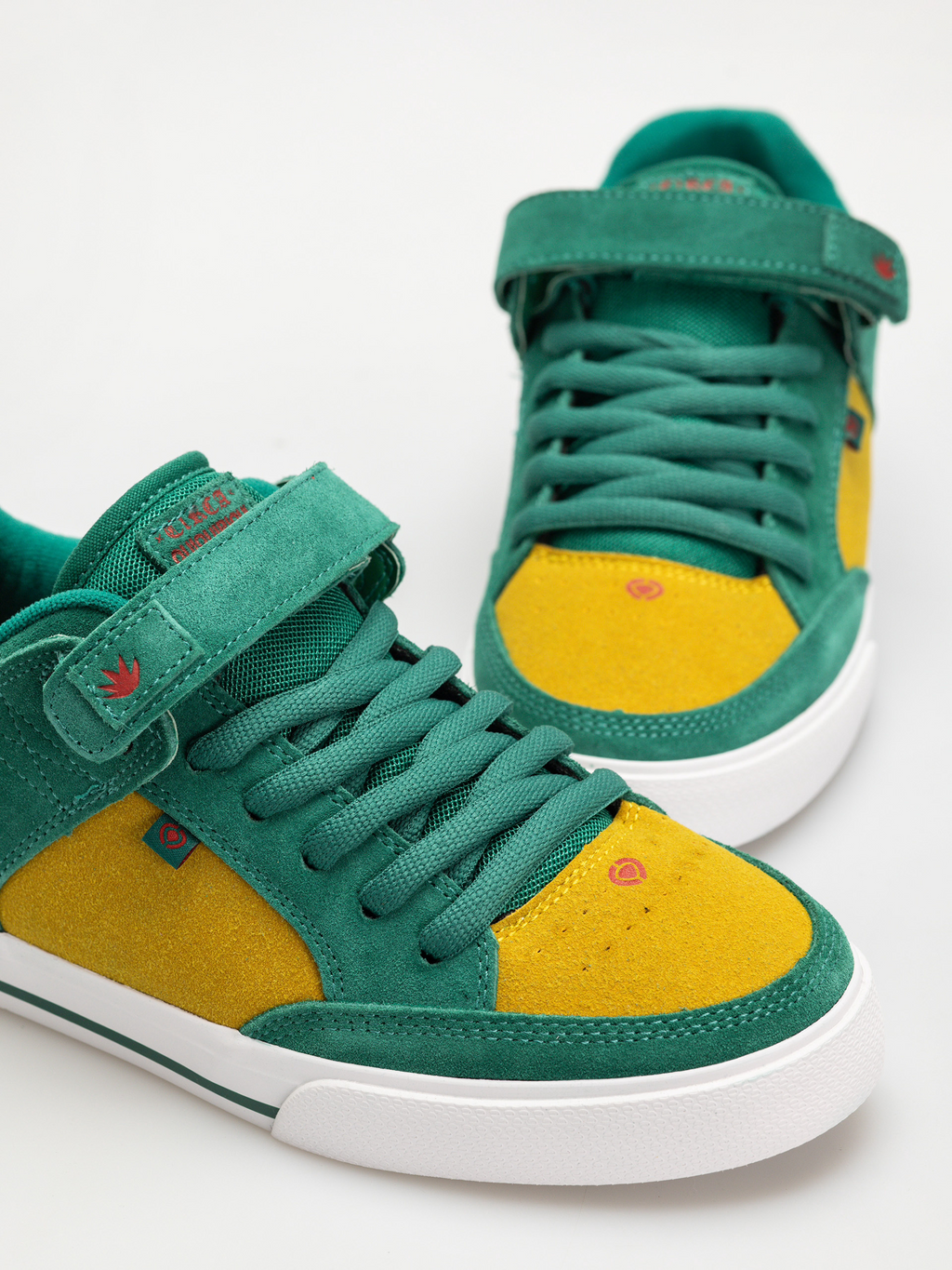 Zapatillas C1RCA 205 Vulc x QQRQ - yellow, green (evergreen/mimosa/lava)