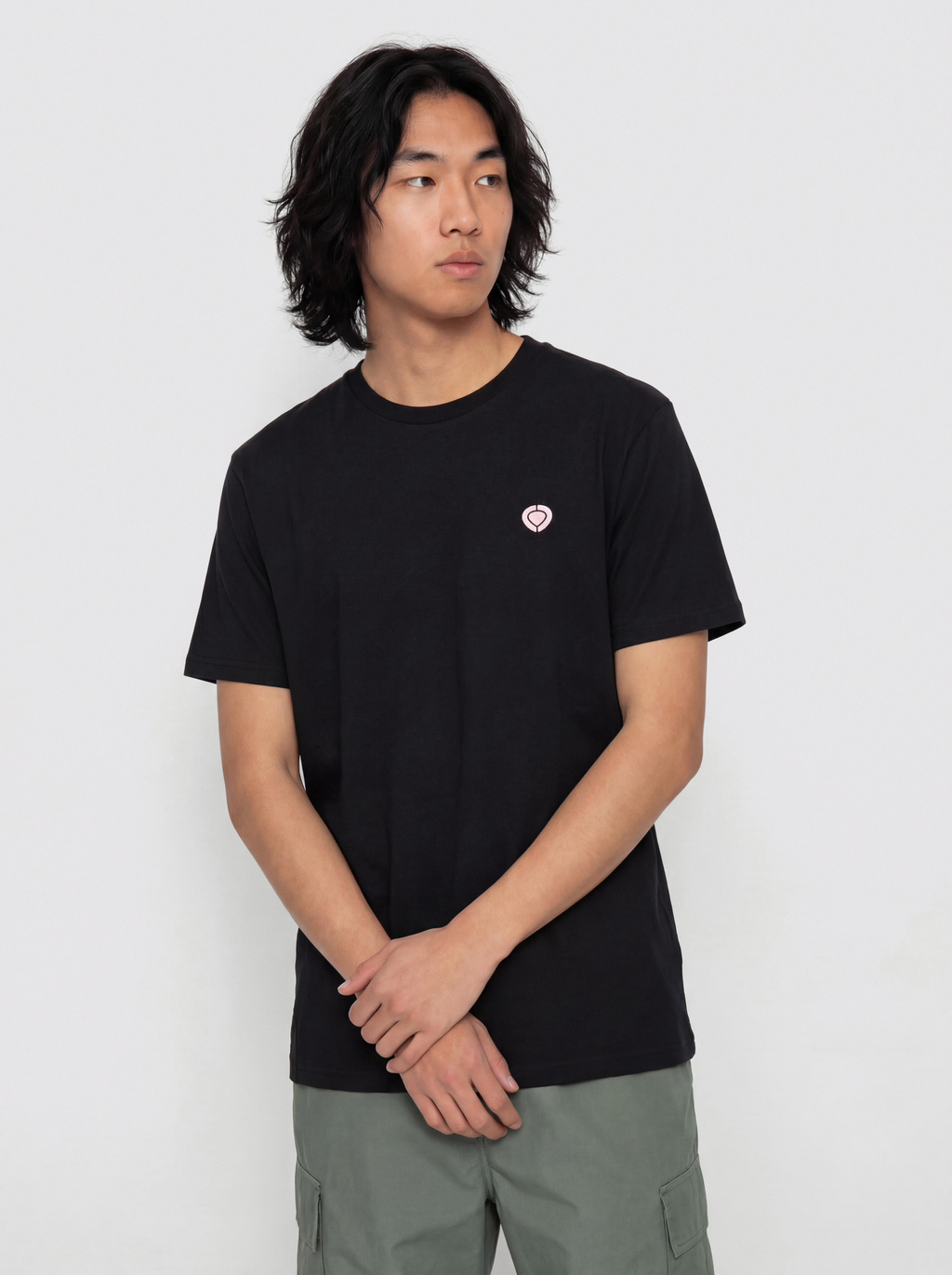 POLO MINI ICON MANGA CORTA-NEGRO