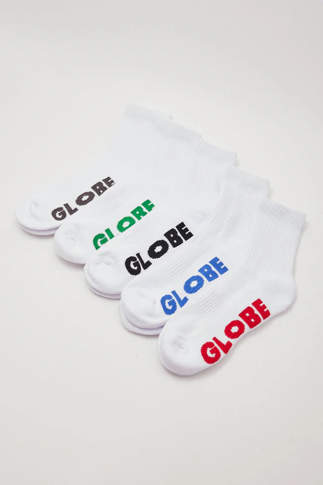 Globe Stealth Crew Sock 5 Pack