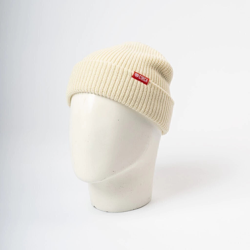 FISHERMAN BEANIE OFF WHITE