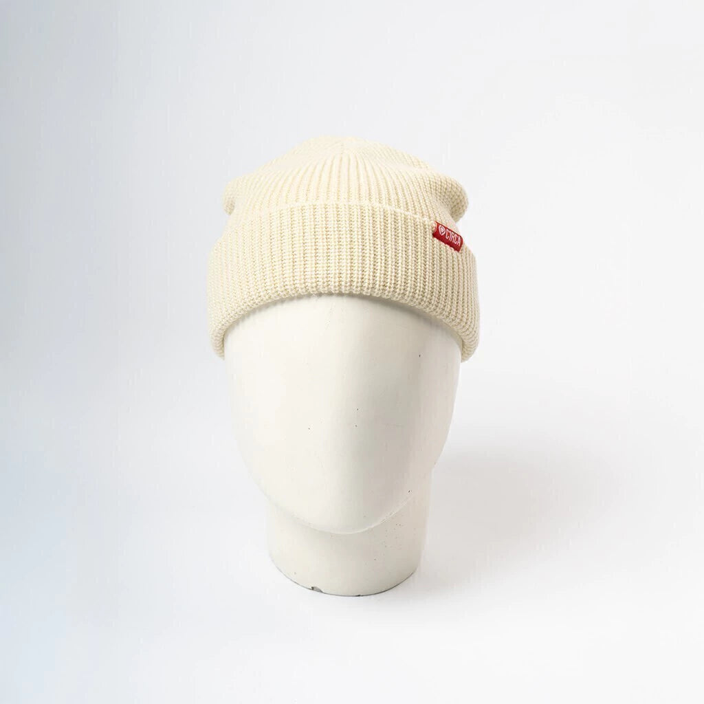 FISHERMAN BEANIE OFF WHITE