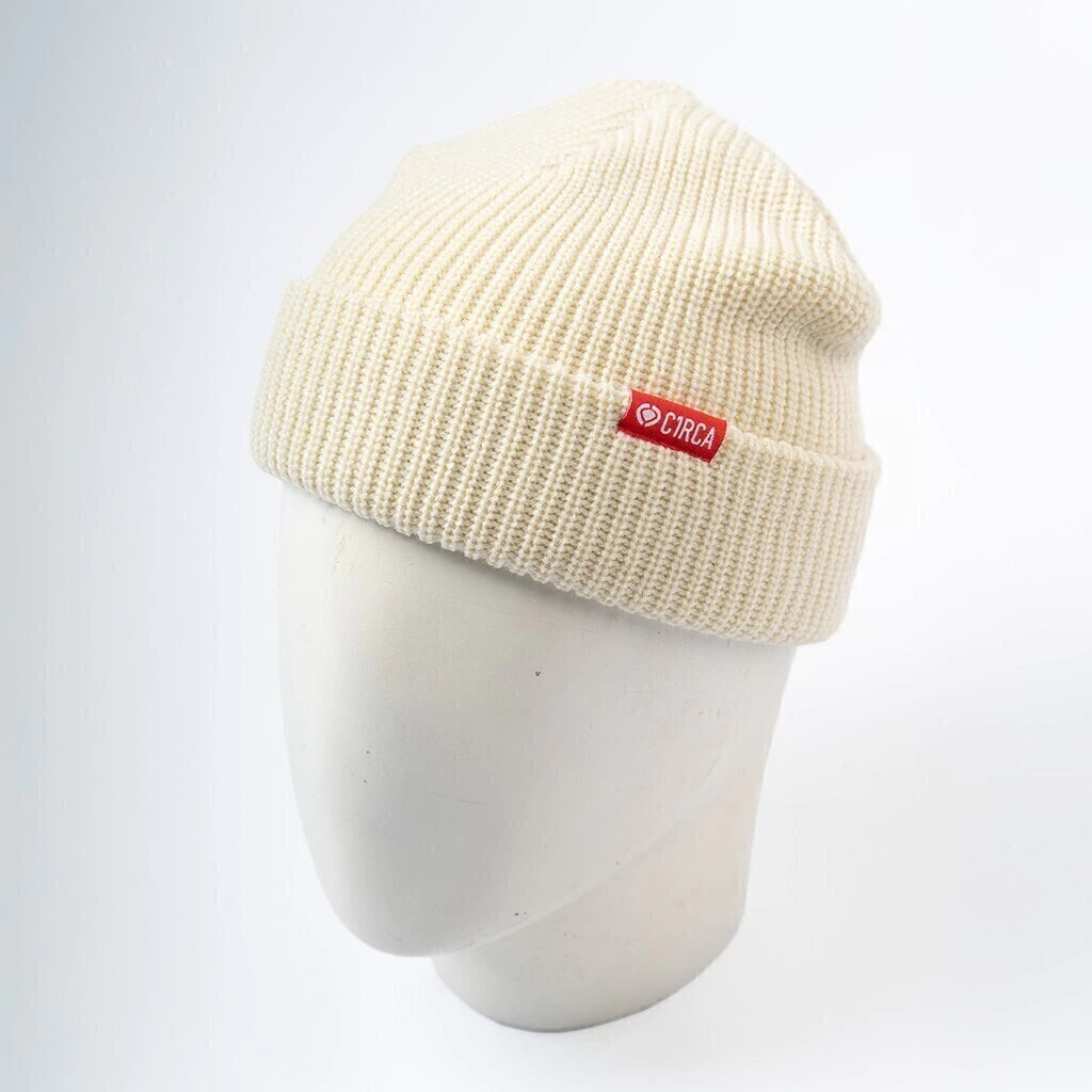 FISHERMAN BEANIE OFF WHITE