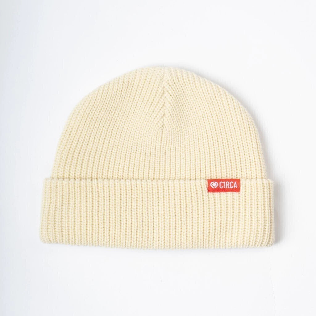 FISHERMAN BEANIE OFF WHITE