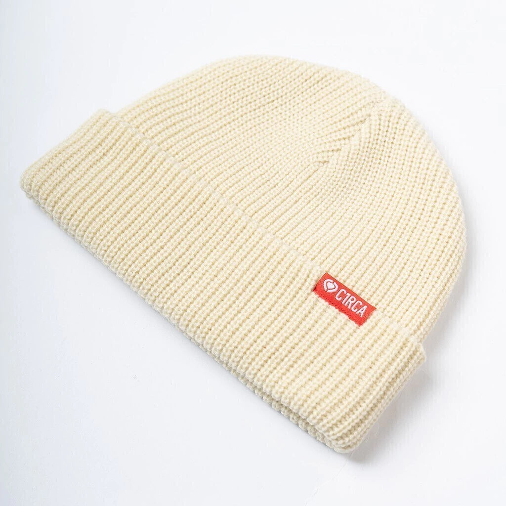 FISHERMAN BEANIE OFF WHITE