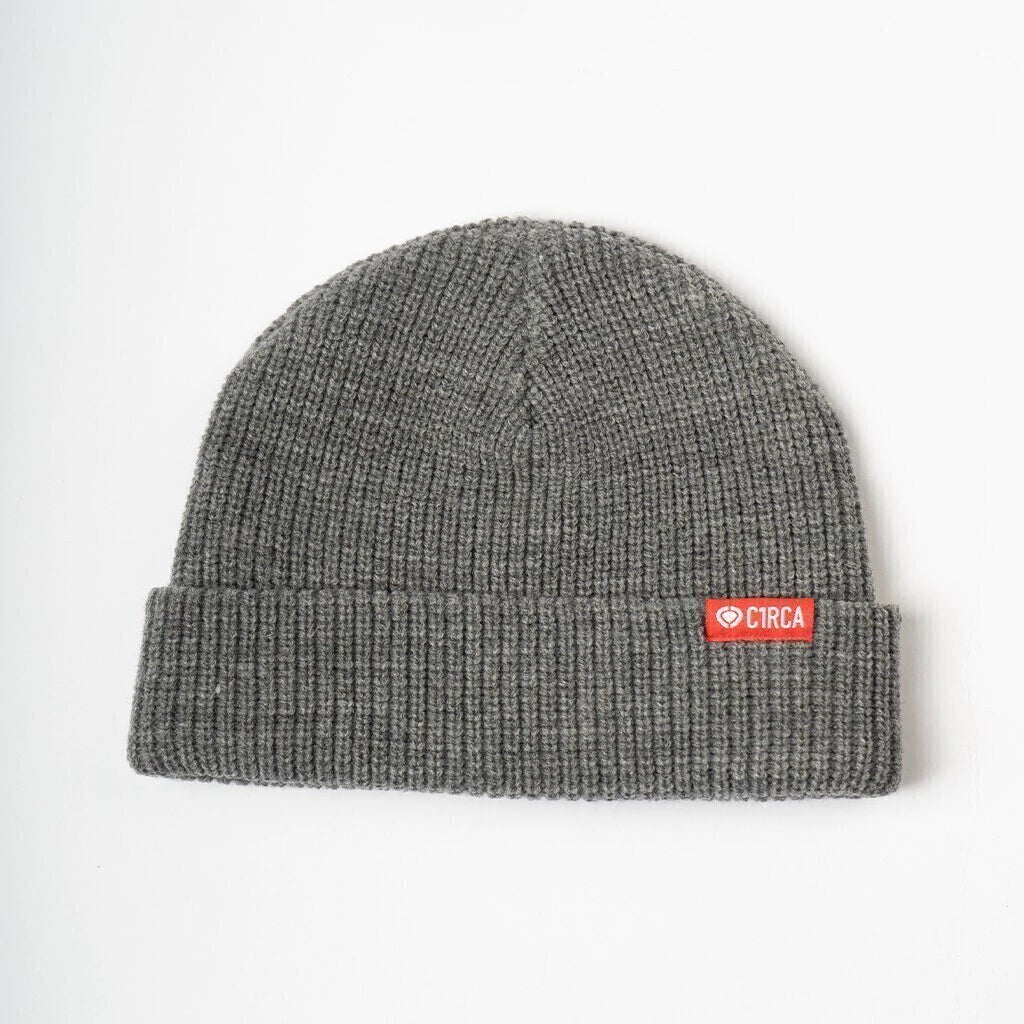 FISHERMAN BEANIE GREY MELANGE