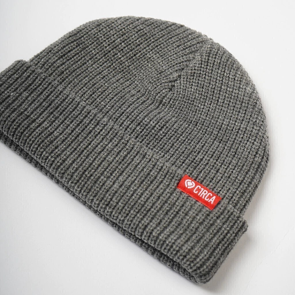 FISHERMAN BEANIE GREY MELANGE