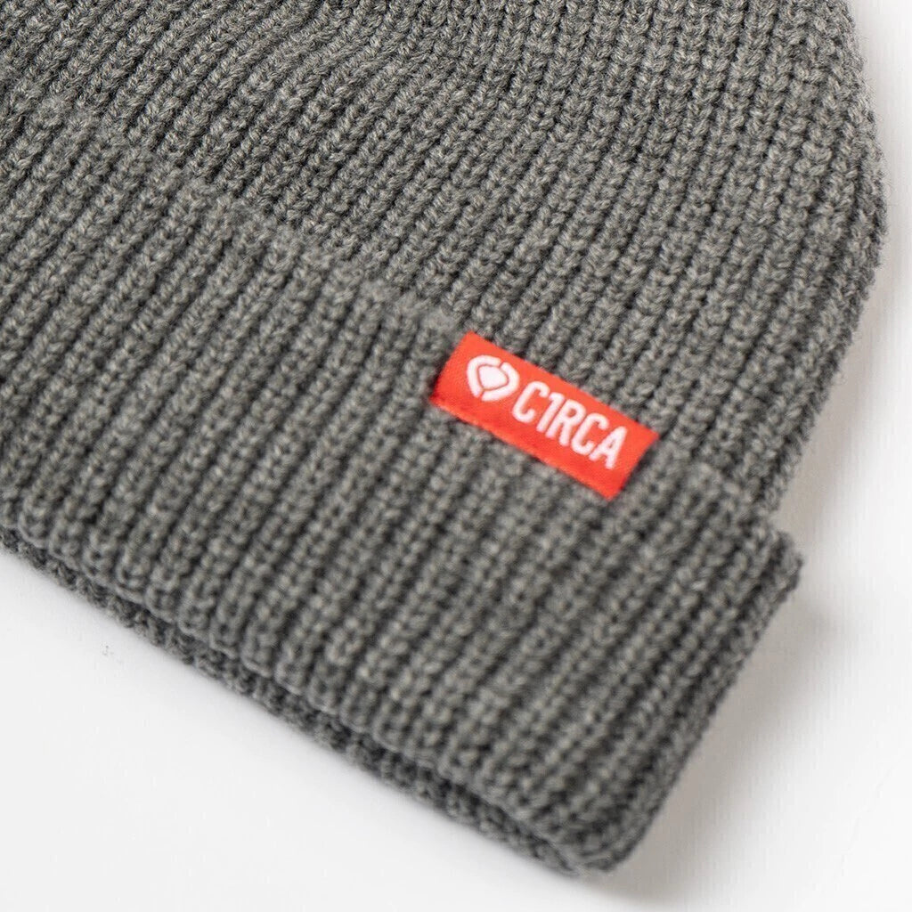 FISHERMAN BEANIE GREY MELANGE