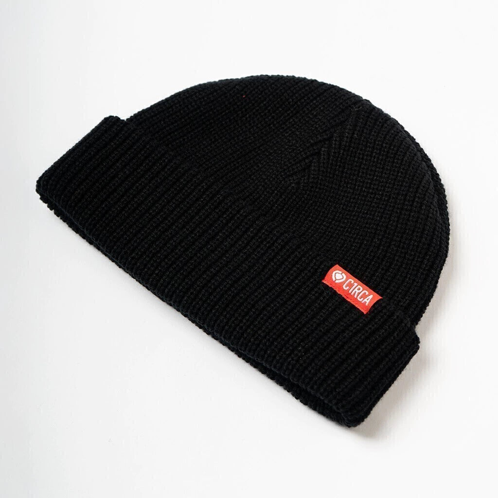 FISHERMAN BEANIE BLACK