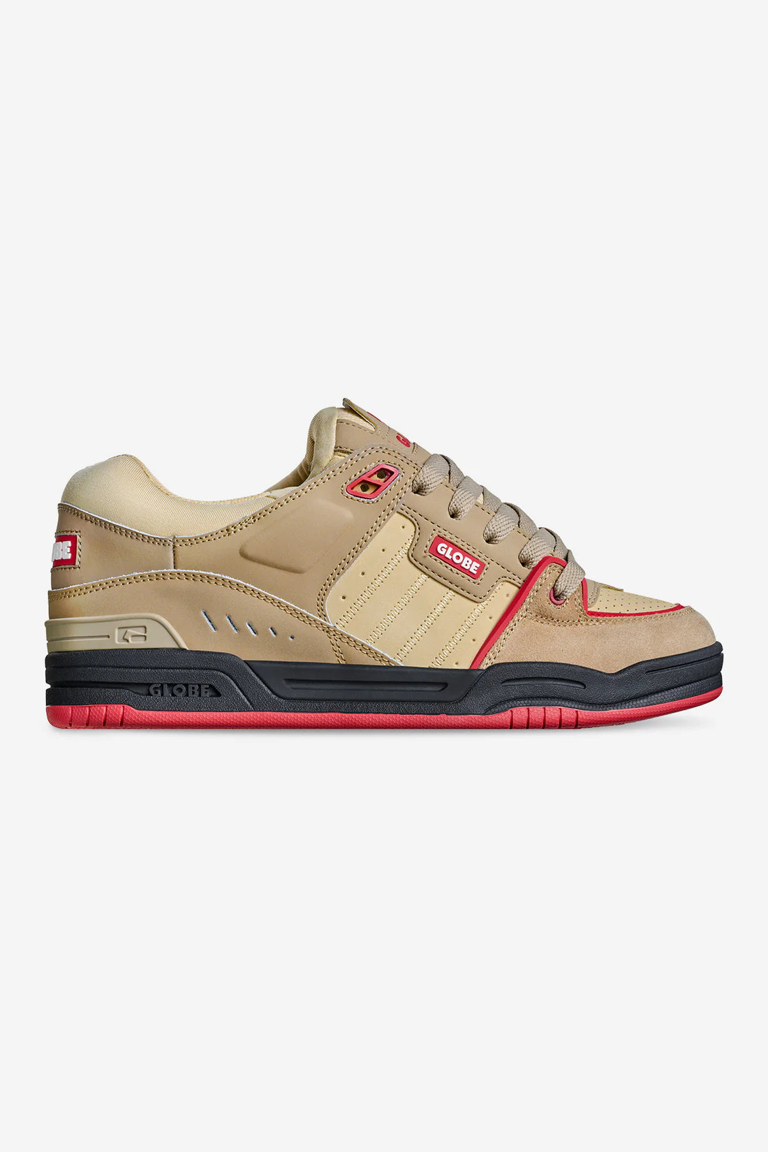 FUSION-KHAKI/RED