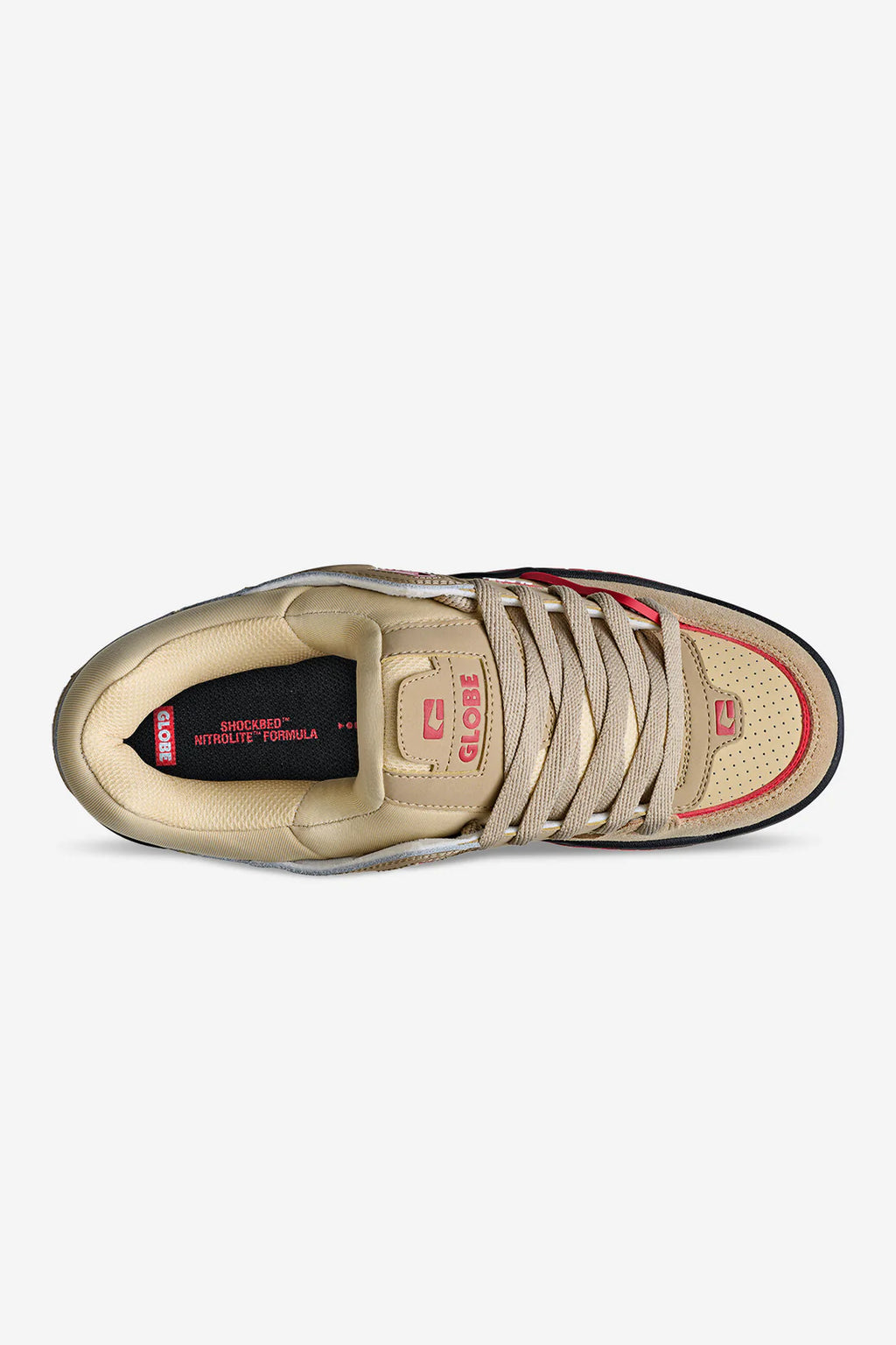 FUSION-KHAKI/RED