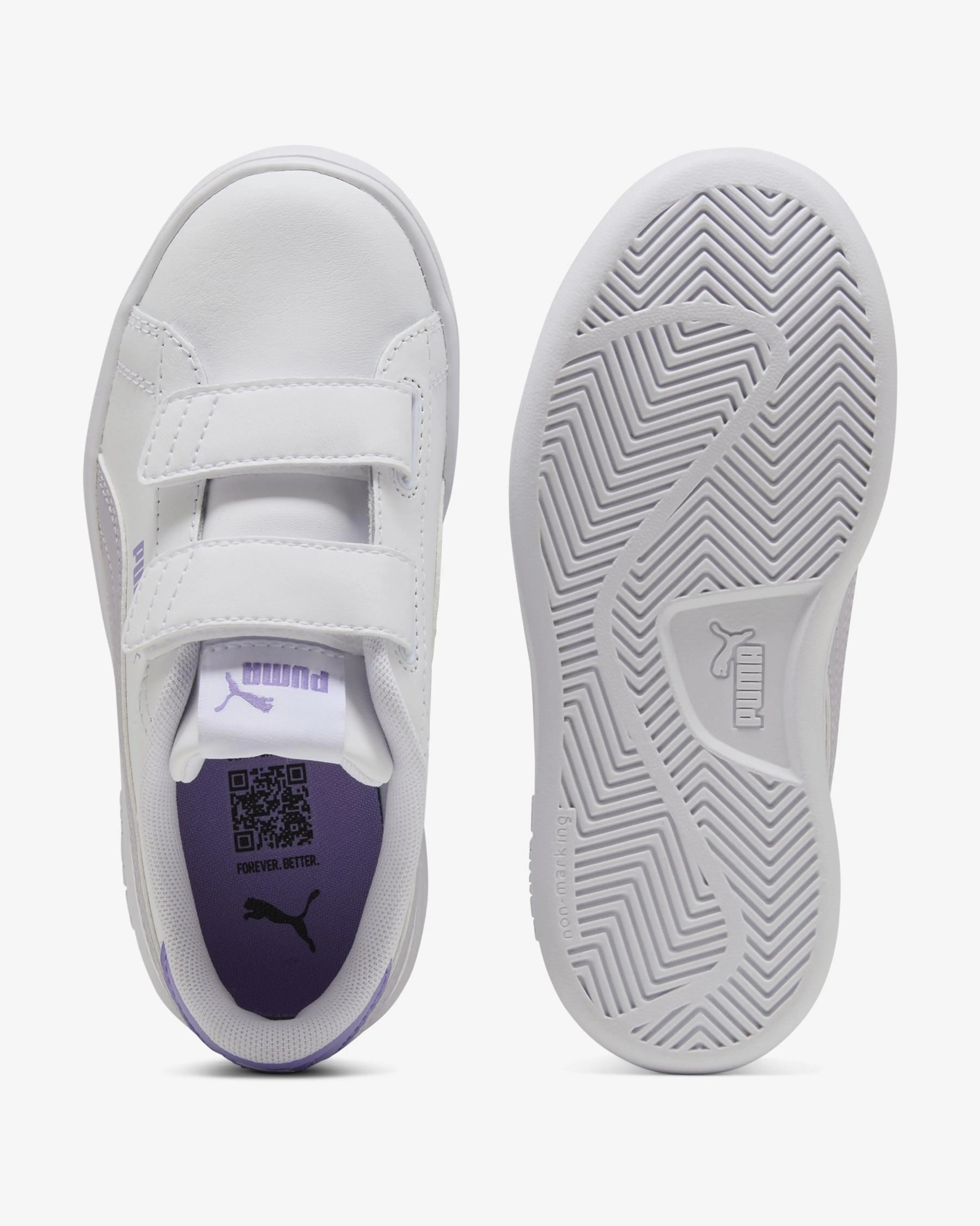 Puma Smash 3.0 L V Ps Para Niña - Lilac Crush/Lavender