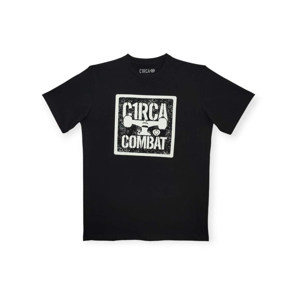 POLO COMBAT BR MANGA CORTA-NEGRO