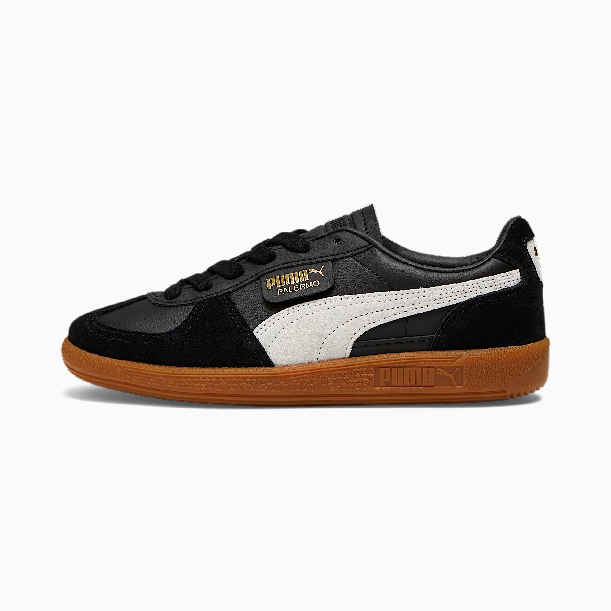 PALERMO LTH WOM-BLK GUM