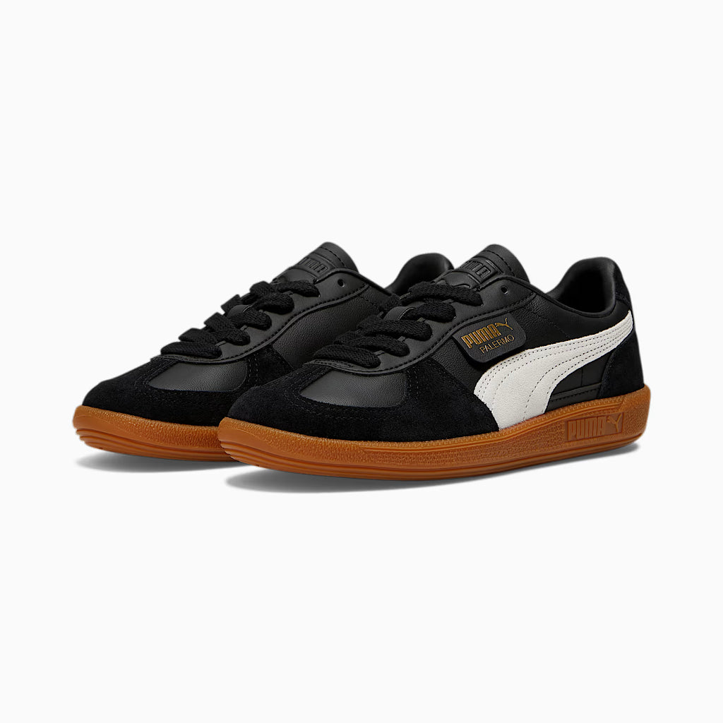 PALERMO LTH WOM-BLK GUM