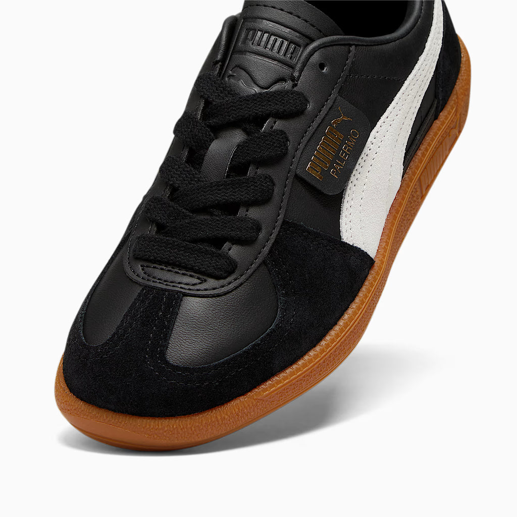 PALERMO LTH WOM-BLK GUM