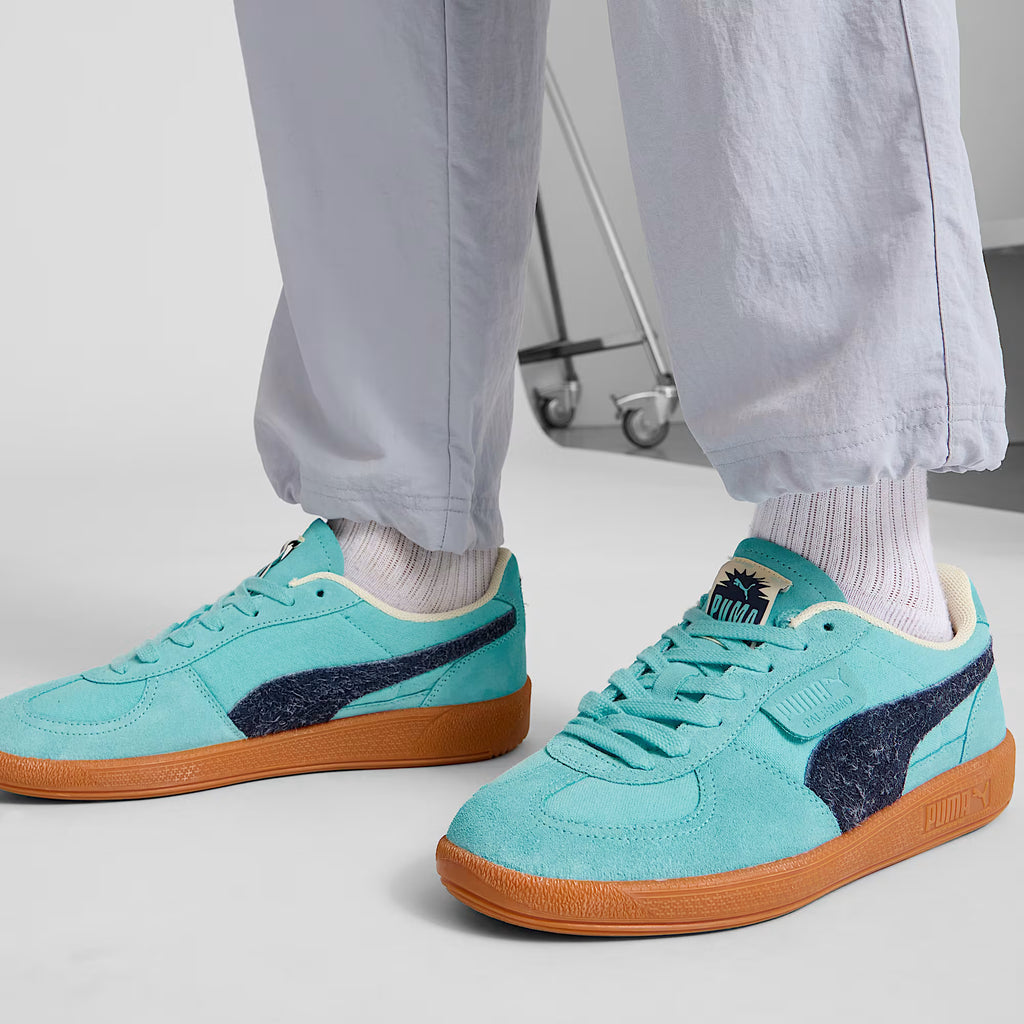 Zapatillas Puma Palermo Weathered Hombre-Navy/Gum