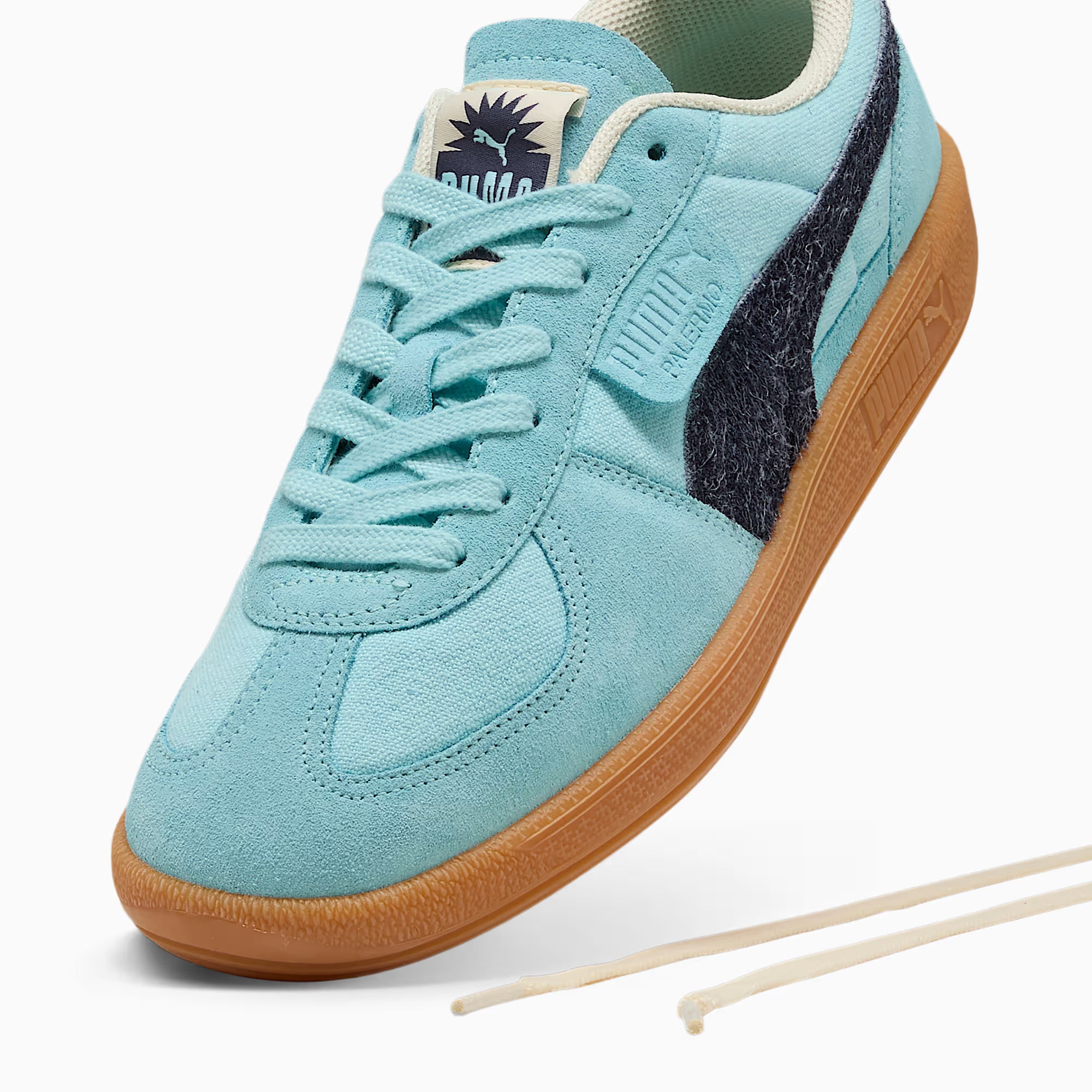 Zapatillas Puma Palermo Weathered Hombre-Navy/Gum
