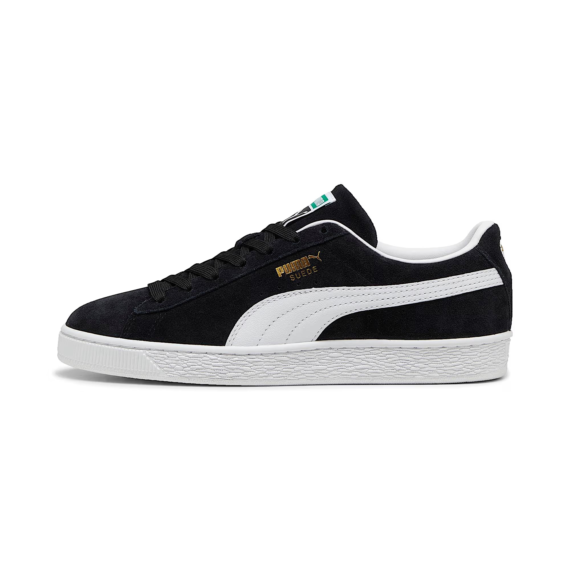 Zapatillas Suede Classic Junior-Black White