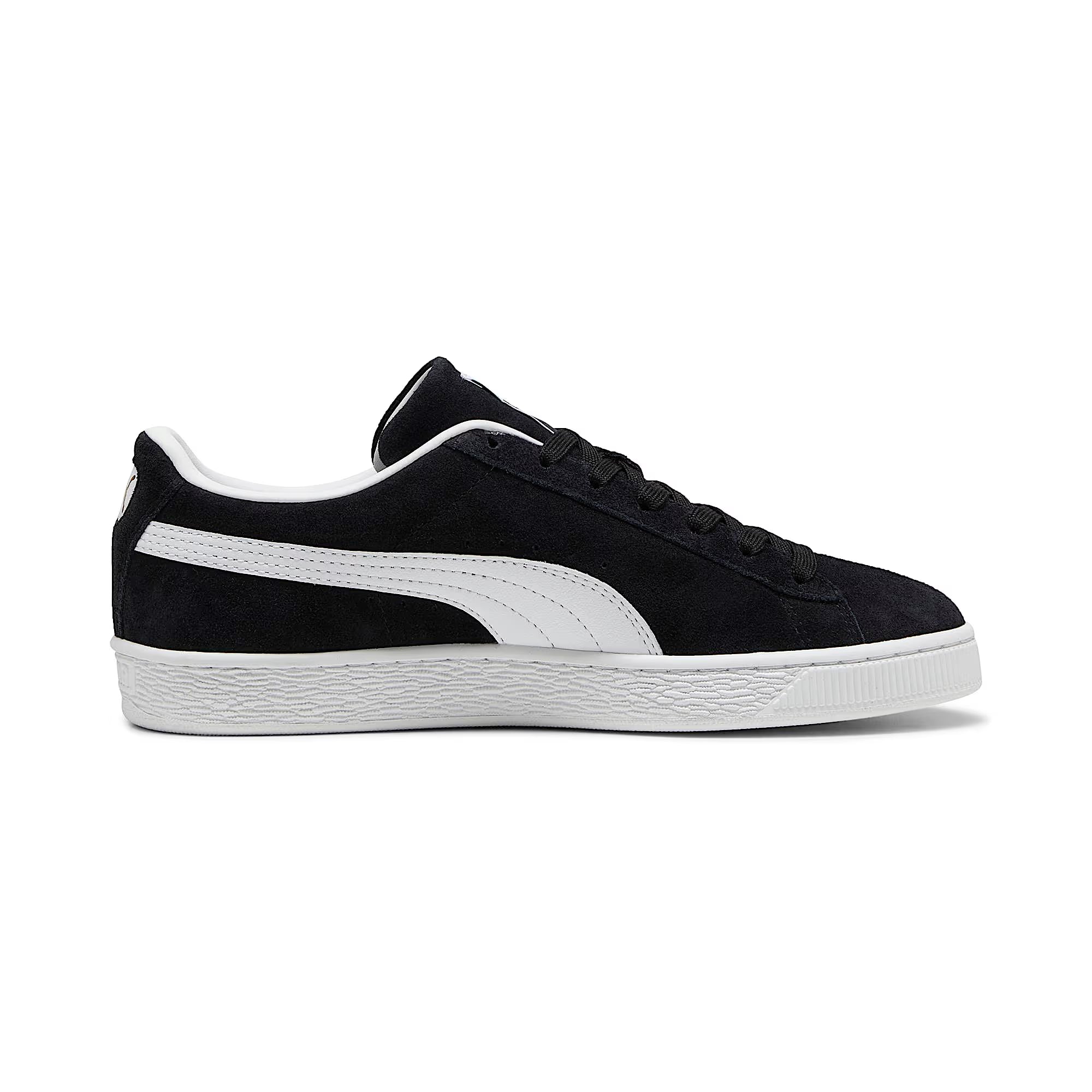 Zapatillas Suede Classic Junior-Black White