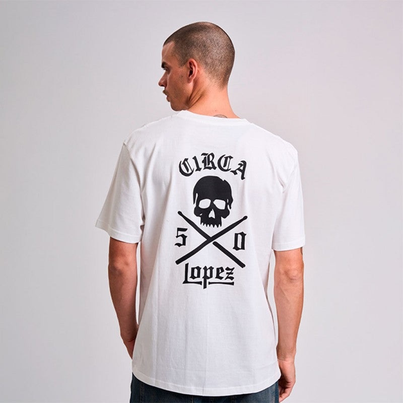 POLO LOPEZ 50 MANGA CORTA-WHBLK