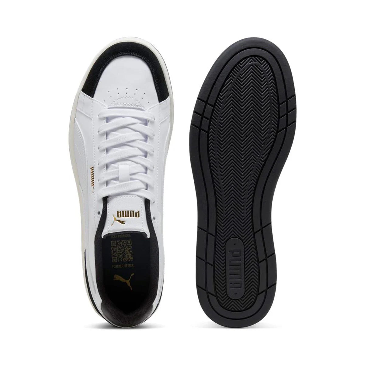 ZAPATILLAS HOMBRE PUMA COURT CLASSICO SPORT-Black White