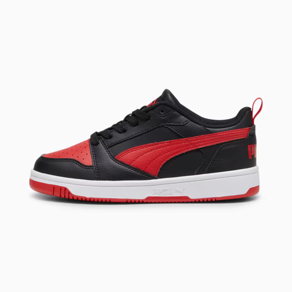 Zapatillas Puma Rebound V6 Lo Jr - BKRD