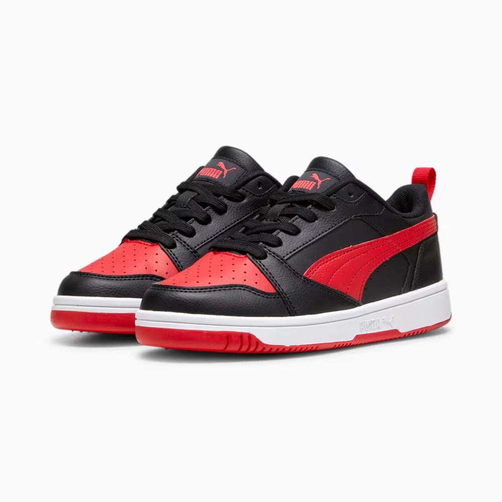 Zapatillas Puma Rebound V6 Lo Jr - BKRD