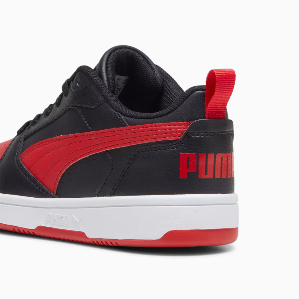 Zapatillas Puma Rebound V6 Lo Jr - BKRD
