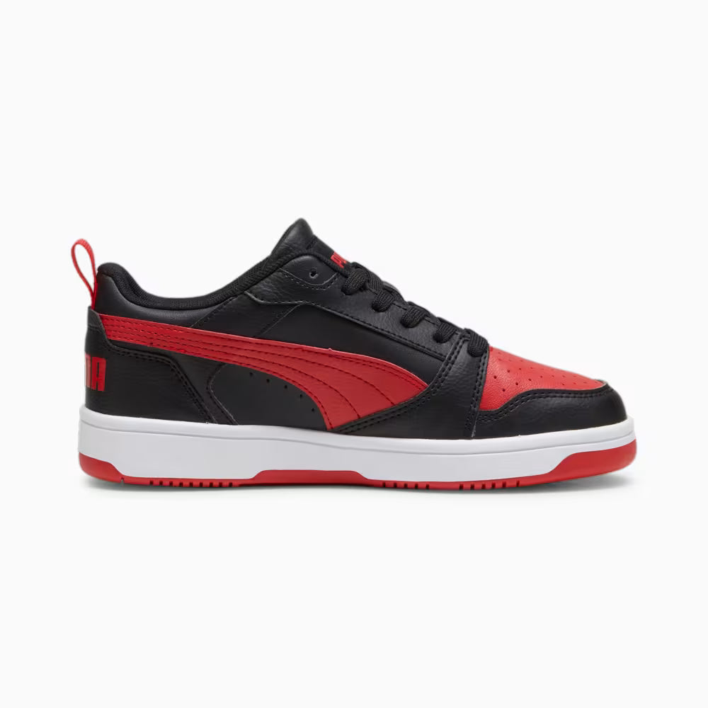 Zapatillas Puma Rebound V6 Lo Jr - BKRD